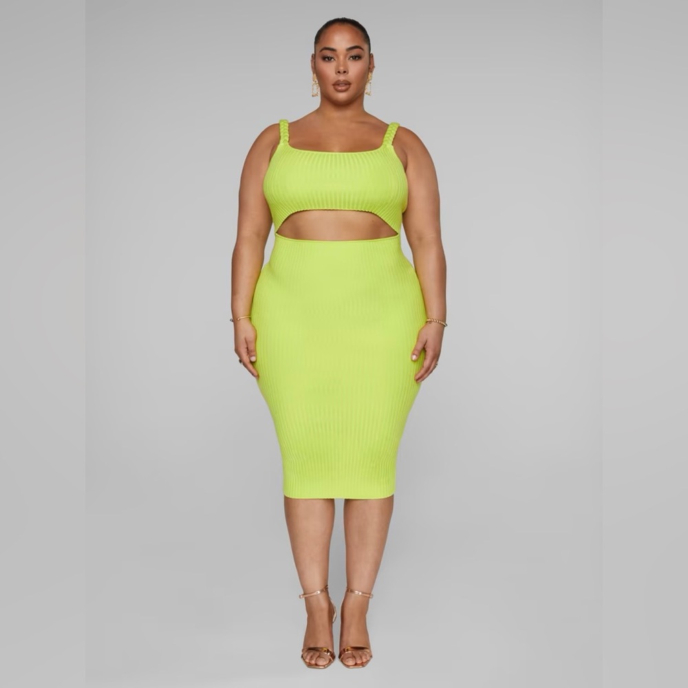 Fashion to figure cut out dress